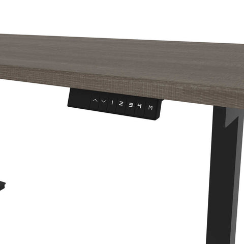 72W L-Shaped Standing Desk